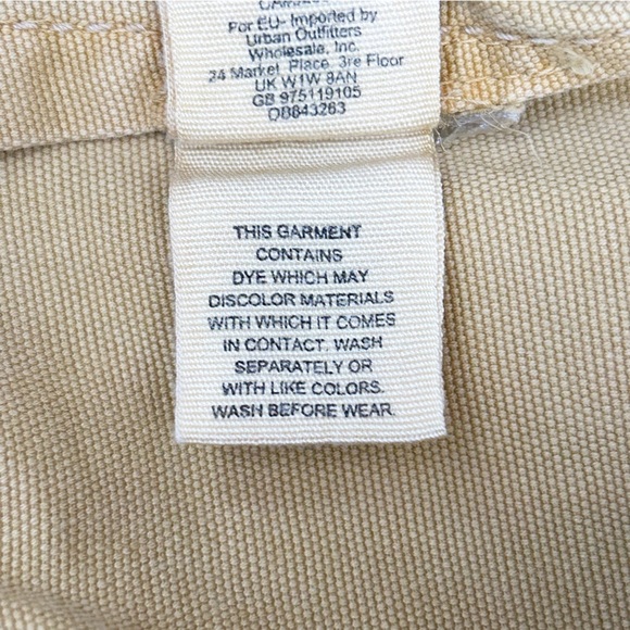 FREE People We the Free Patti Pant in Graham Cracker Wide Leg Cropped Cotton 25 - Picture 9 of 12